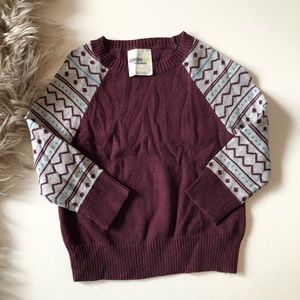 Genuine Kids by Oshkosh Maroone Toddler Boy Sweater | 18 months